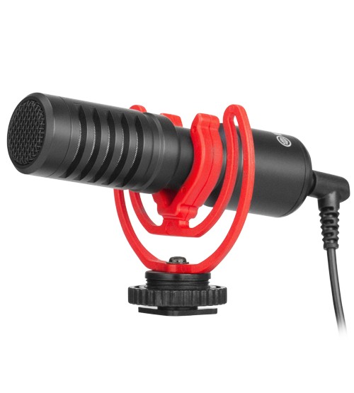 Boya BY-MM1+ Super-cardioid Condenser Shotgun Microphone